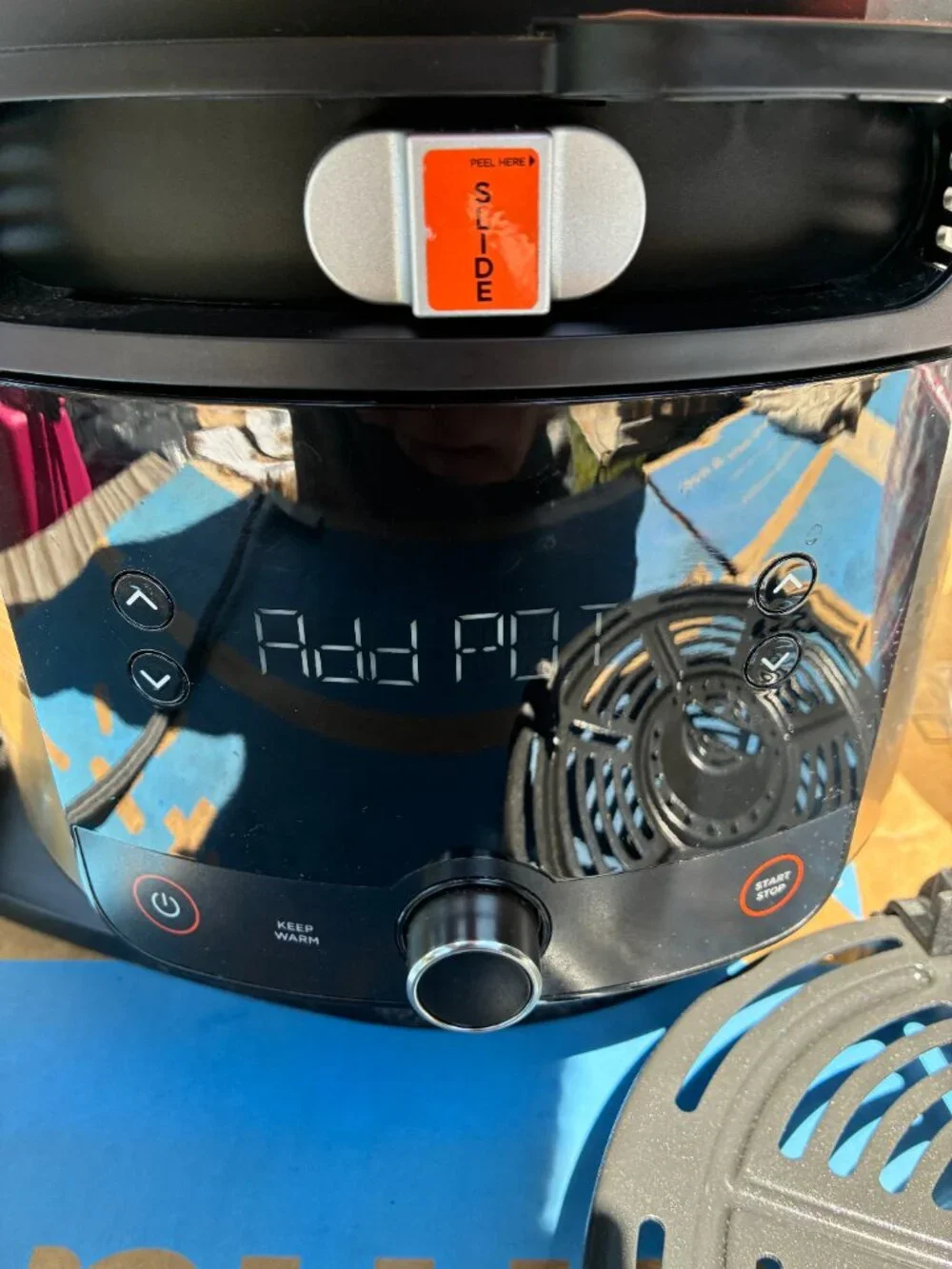 Ninja OL500 Foodi 14-in-1 6.5-qt. Pressure Cooker Steam Fryer SmartLid PLS READ